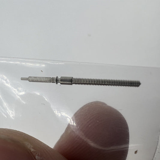Replacement watch winding stem for ETA 7750/7751 movement, precise fit for repair and maintenance.