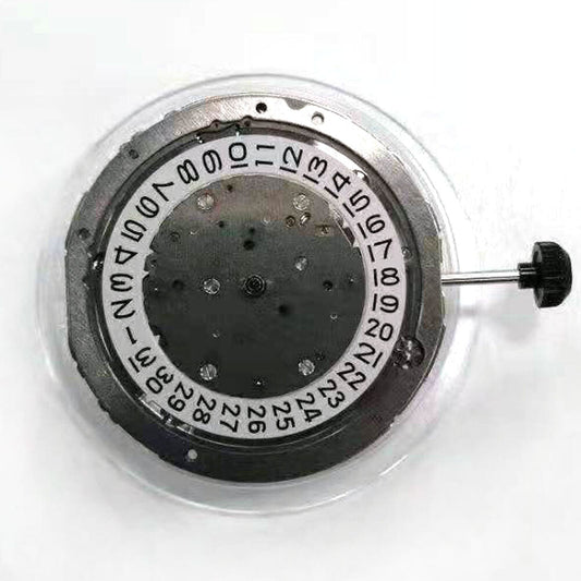 Miyota 9132 automatic mechanical movement, enhanced from original 9100 for precise watch performance.
