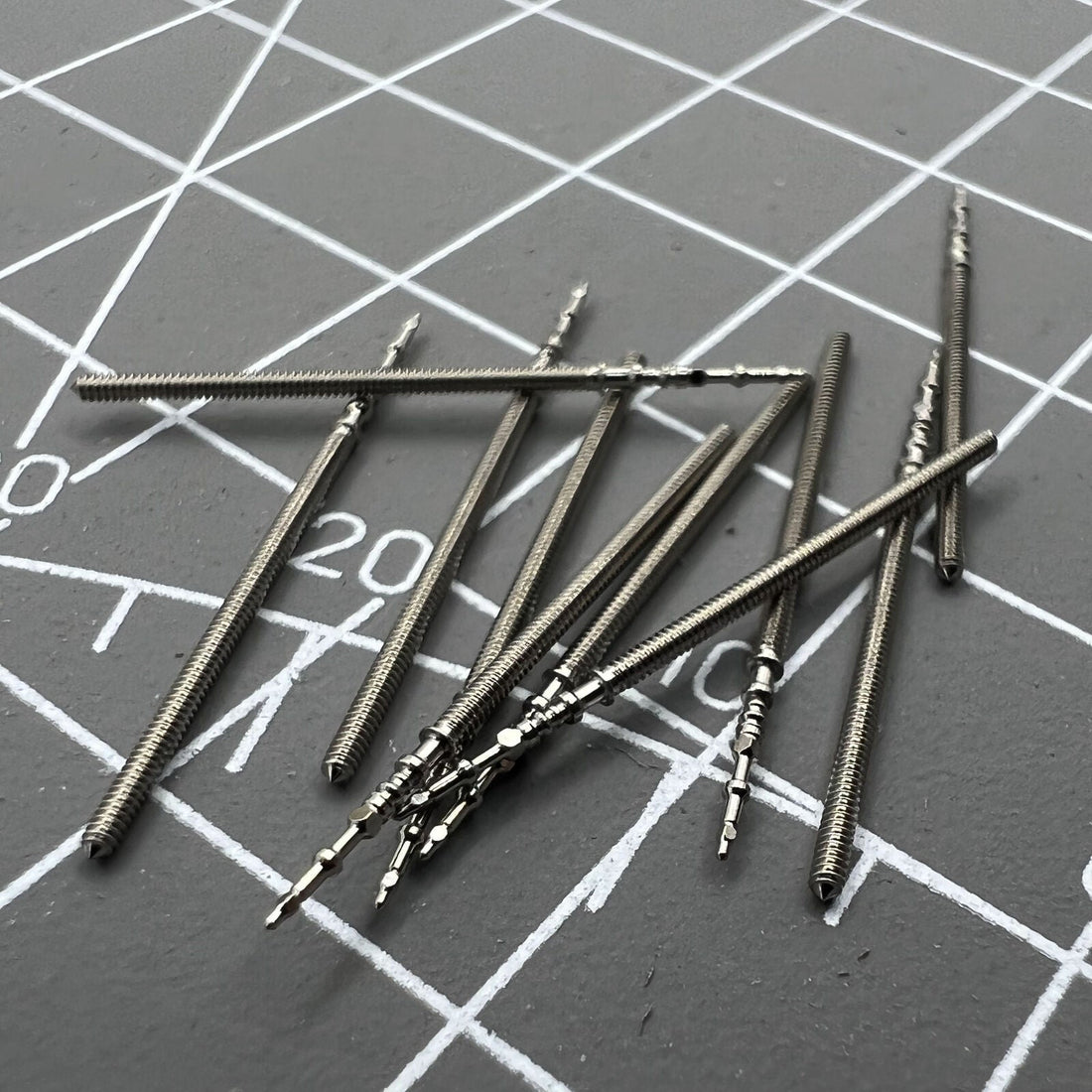 Wholesale watch winding stems for Epson VJ12B, VJ42B, VJ32B movements, compatible generic parts.
