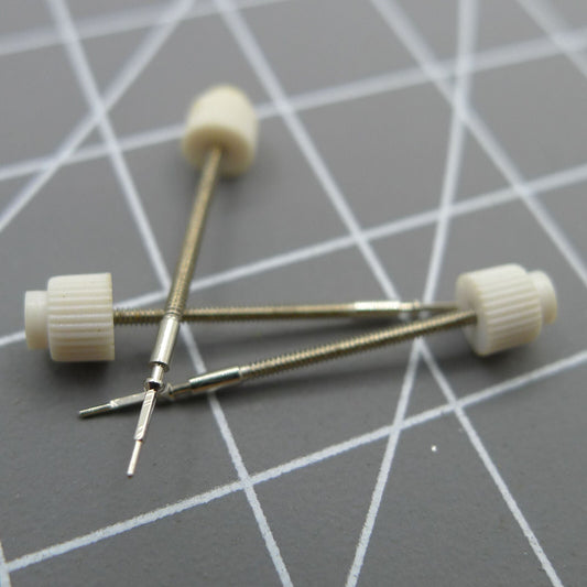 Set of 3 Swiss quality watch winding stems for ISA9232 and ISA9238 movements by Generic brand