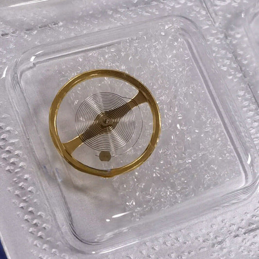 Golden Complete Balance Wheel with Hairspring for NH35/NH36/NH38/NH39 watch movement