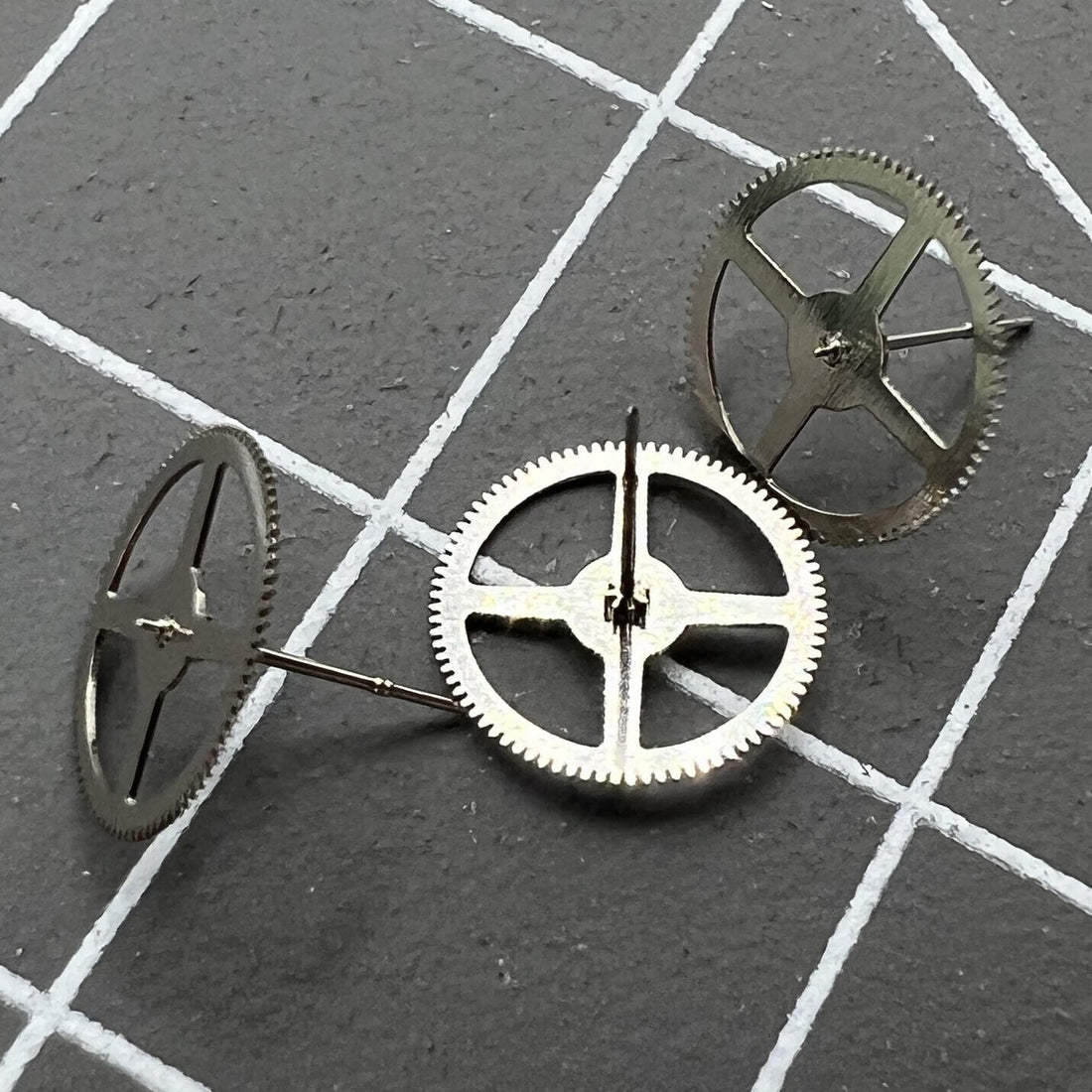 Replacement second wheels set for NH35 NH36 watch movements, durable precision parts.