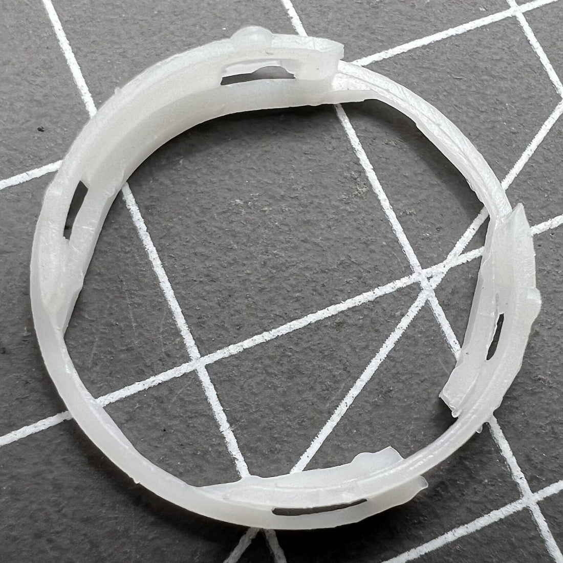 Watch case mount spacer ring 3.7mm height, 20-40mm diameter for Miyota 2035 movement, durable fixing accessory.