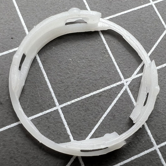 Watch case mount spacer ring 3.7mm height, 20-40mm diameter for Miyota 2035 movement, durable fixing accessory.