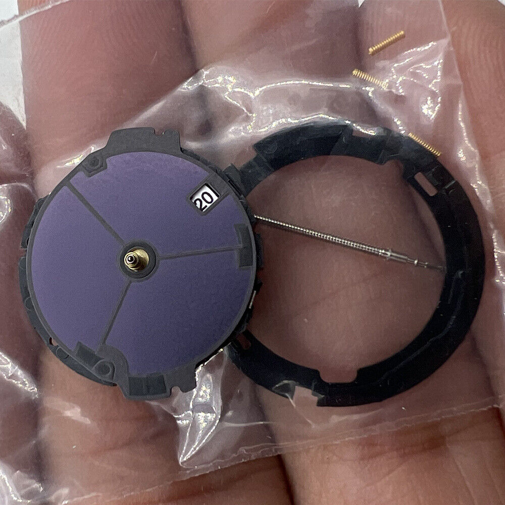 Hattori Epson VS22A solar-powered quartz watch movement, reliable Japan-made timekeeping component.