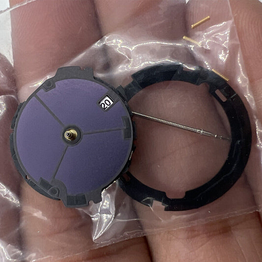Hattori Epson VS22A solar-powered quartz watch movement, reliable Japan-made timekeeping component.
