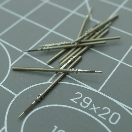 Generic watch winding stem for NH05 NH06 movement, compatible with various watch models.