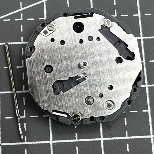 Japan Hattori Epson VD77A quartz watch movement, precise timekeeping for watch accessories.