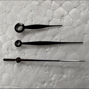 Polished Black Leave Shape Watch Hand Set for LB06 Movement – Elevate Your Timepiece