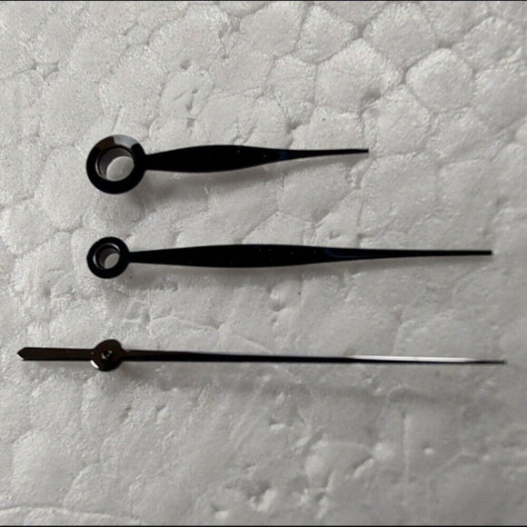 Polished Black Leave Shape Watch Hand Set for LB06 Movement – Elevate Your Timepiece