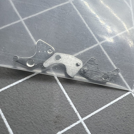 Silver setting lever for ST3600 ETA6497 watch movement, precision replacement part.