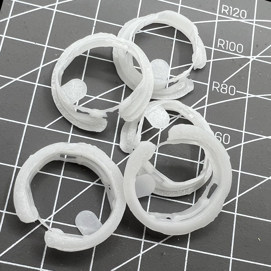 Precision watch case mount spacer ring for Miyota 2005 2115 movement, durable accessory.
