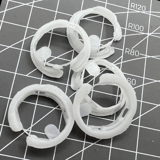 Precision watch case mount spacer ring for Miyota 2005 2115 movement, durable accessory.