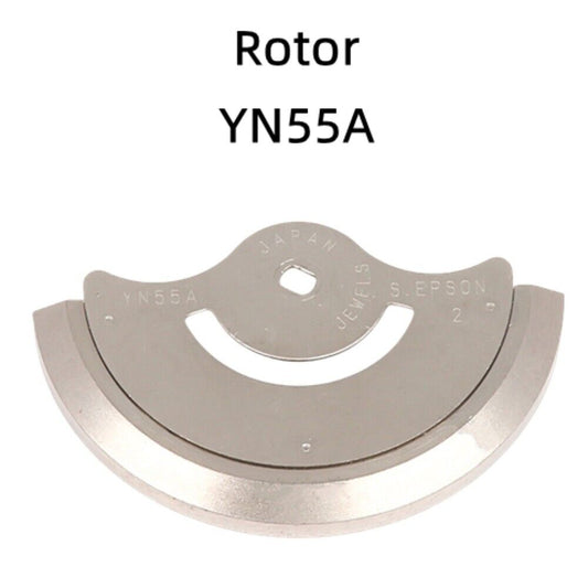 Japan-made Rotor Oscillating Weight for Epson YN55 YN56 watch movement, precision replacement part.
