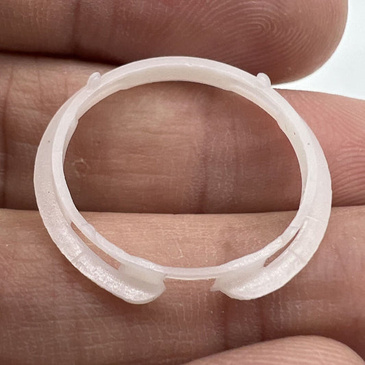 Watch case cushion mount spacer ring for ETA955.414 movement, precision fit for secure assembly