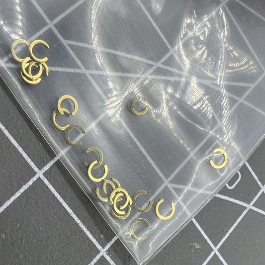 1. Pack of 10 weekly dial jumper spare parts compatible with Miyota 8200, ideal for watch repair.  