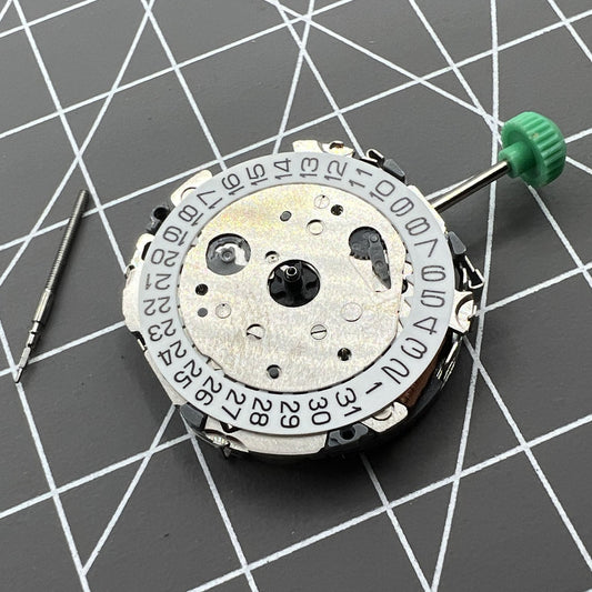 Japan Quartz Movement Miyota FS01 watch part, brand new precision component for timepiece repair.