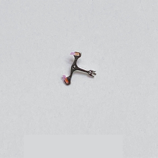Watch pallet fork for Hangzhou 7500 movement, precise fit, ideal for watch repair.