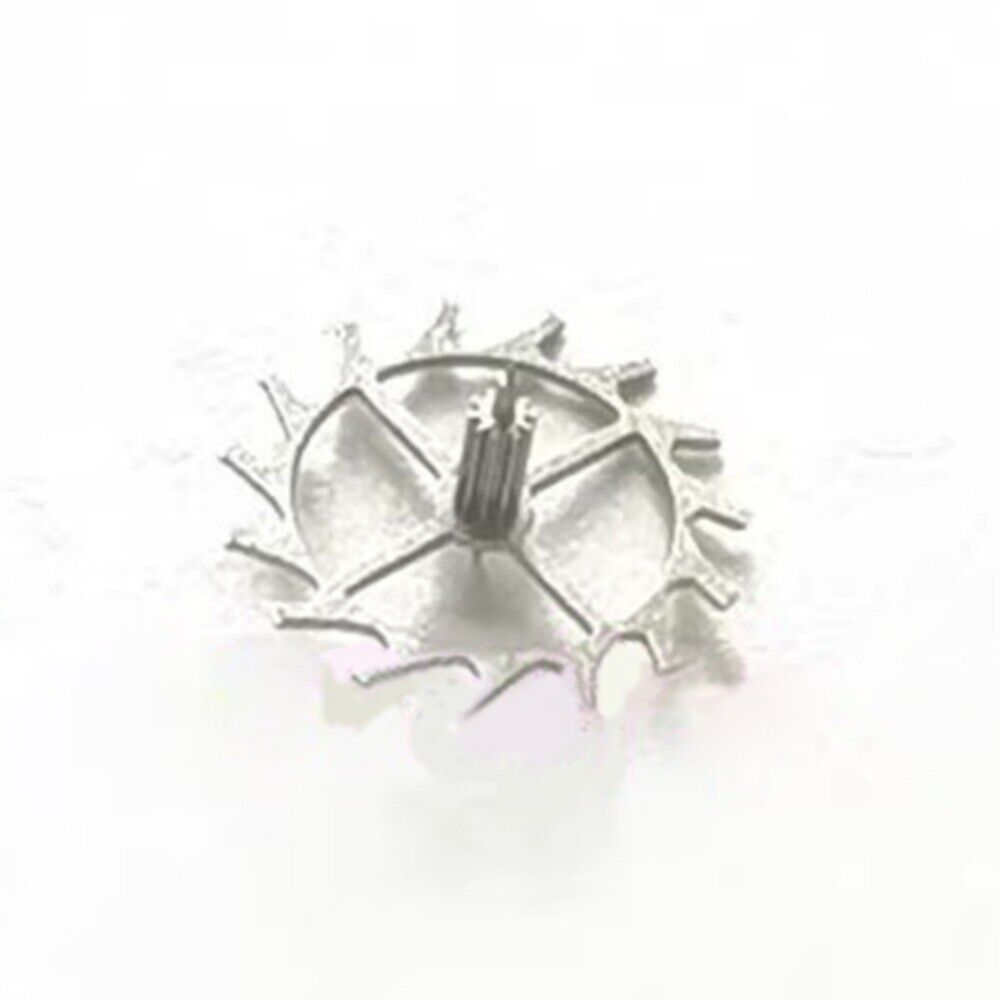 Silver replacement escape wheel for ST3600 ETA6497 watch movement, precision watchmaking part.