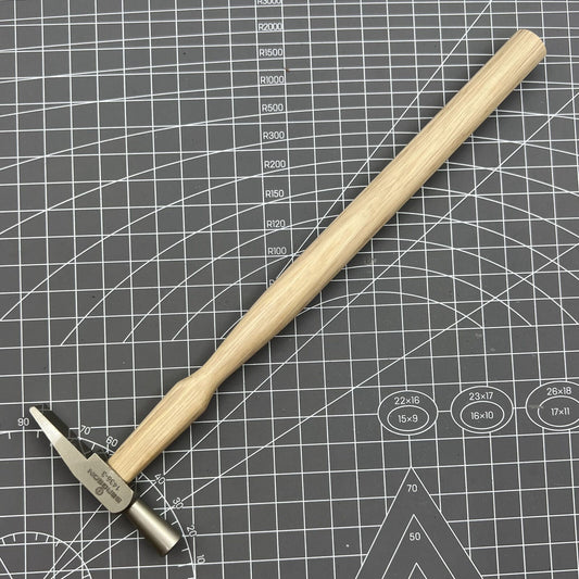 Swiss Made Bergeon 1438-3 watchmaker hammer, 70mm length, precision tool for repair and assembly.