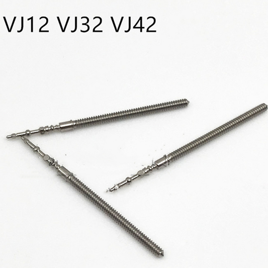 1. 10PCS generic watch winding stems compatible with Epson VJ12B movement.  