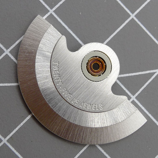 PT5000 rotor oscillating weight for ETA2824 movement, precision watch accessory, generic brand.