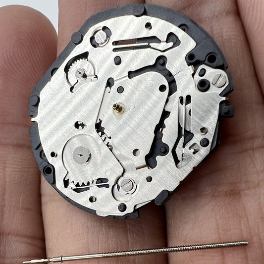 Hattori Epson TMI VX7R quartz watch movement, precise Japan-made mechanism for replacements and repairs.