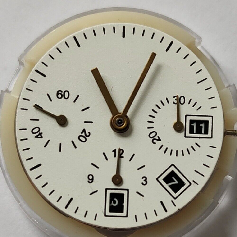 Shanghai 7750 Mechanical Movement Black Dial Without Rotor Oscillating Weight: A Timeless Marvel for Watch Enthusiasts