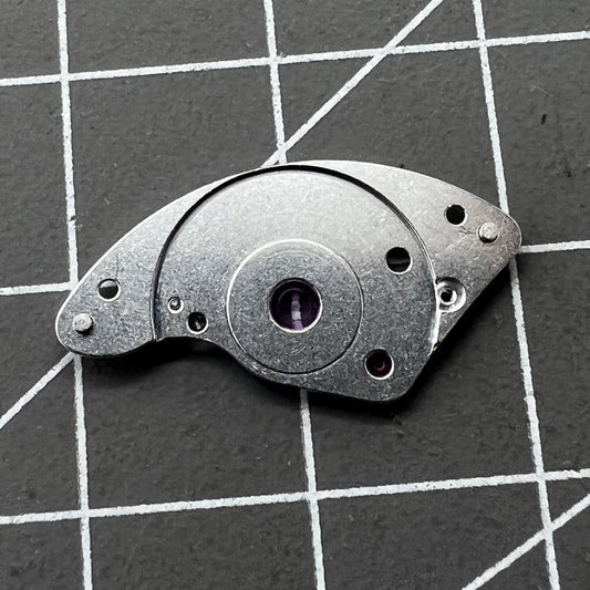 Barrel bridge replacement part compatible with Generic RLX 3135 watch movement for precise repair.