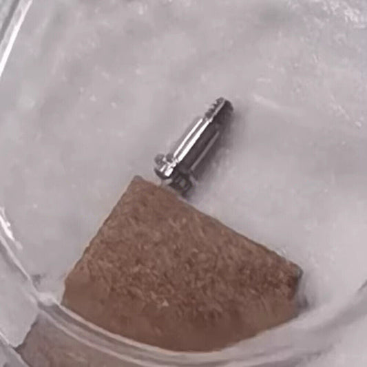 Setting lever screws for 1570 watch movement, durable replacement parts.