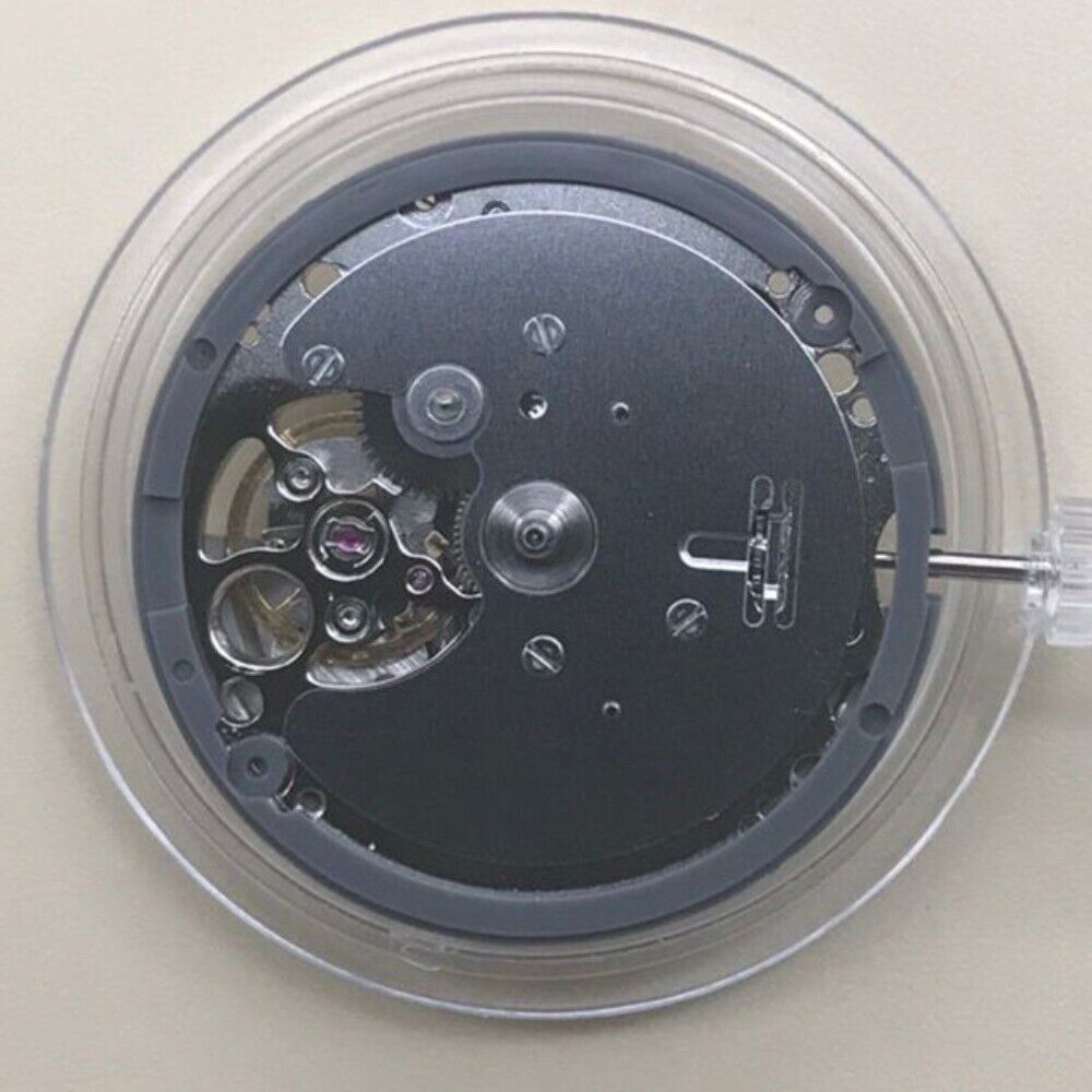 Silver Automatic Mechanical Watch with 3 Hands and 24 Hours Display