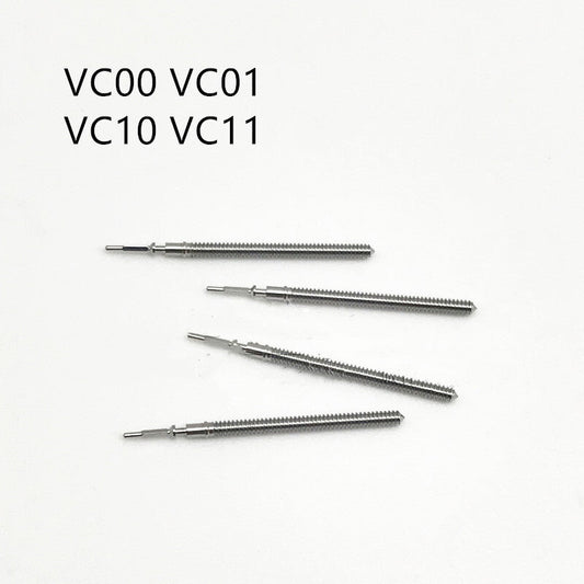 1. Set of 10 generic watch winding stems for VC00, VC01, VC10, VC11 Movements.  