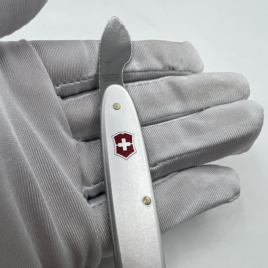 Swiss Made Horotec MSA07.001 watch case opener with durable aluminium handle for precise accessory maintenance.