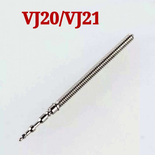 Watch winding stem for movement VJ20 VJ21, precision spare part for watch repair.