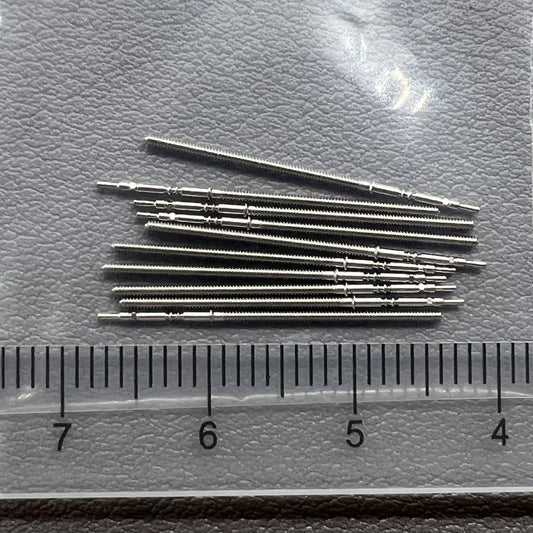 Set of 5 Ersatz Uhrenaufzugswellen watch winding stems for PE50 movement, replacement parts for watches