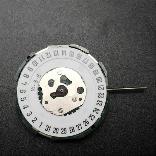 Japan-made Miyota 2115 quartz watch movement with date display at 3 o?clock, precision repair part