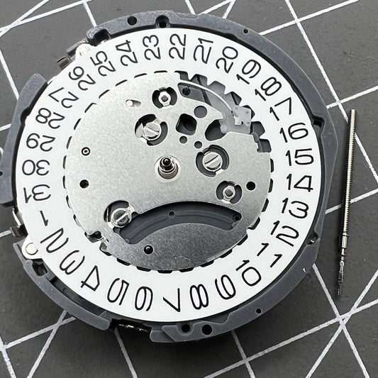Hattori Epson VK61A Japan-made quartz watch movement for precise timekeeping in watch accessories.