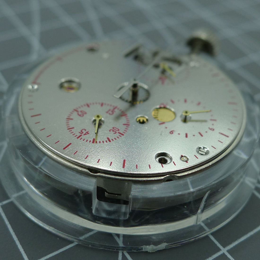 Seagull Tianjin ST1903 watch accessory showcasing 24-hour manual mechanical movement detail.