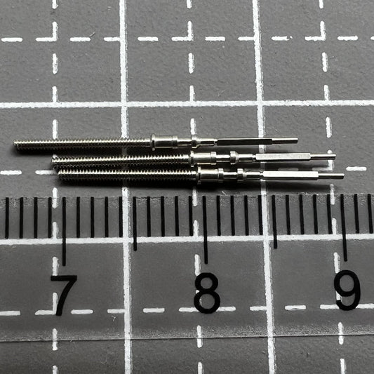 Set of 5 Epson YN55 YN56 watch winding stems, precision Japanese replacement parts for watch repair