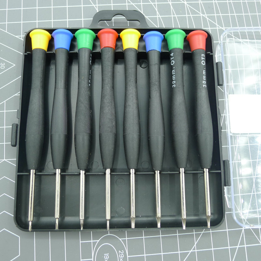 1. 8-piece screwdriver set for electronic watches and jewelry repair  