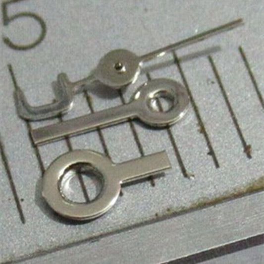 Silver 4mm watch hands set compatible with Miyota 2035, 2115, 2105, 2305, 2315 movements.
