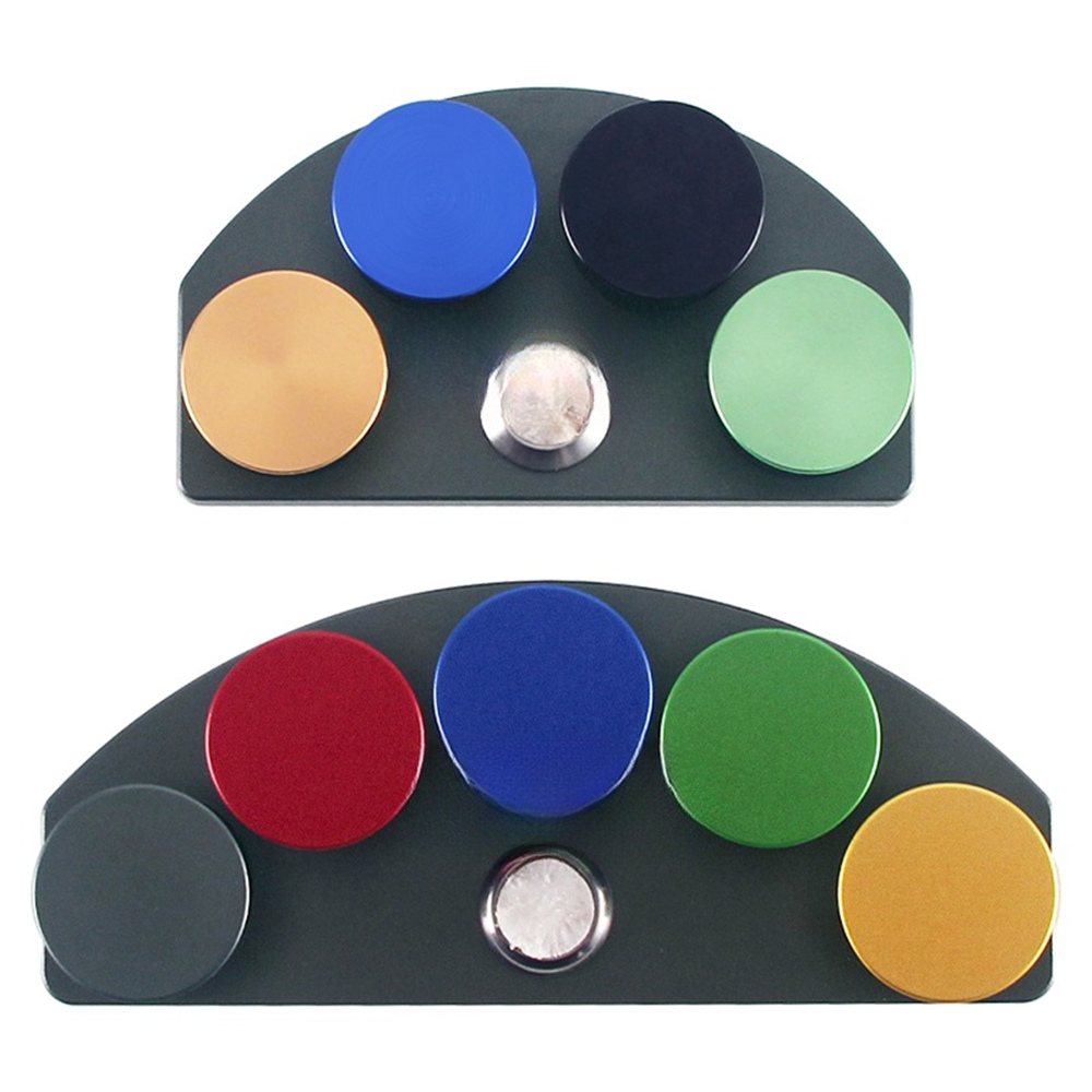 Die-cast alloy Watch Repair 30180 oil cup stand with 4/5 containers for precise watch maintenance.