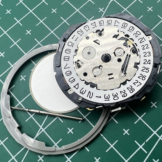 Hattori Epson YM62A quartz watch movement, Japan-made precision for watch accessories.
