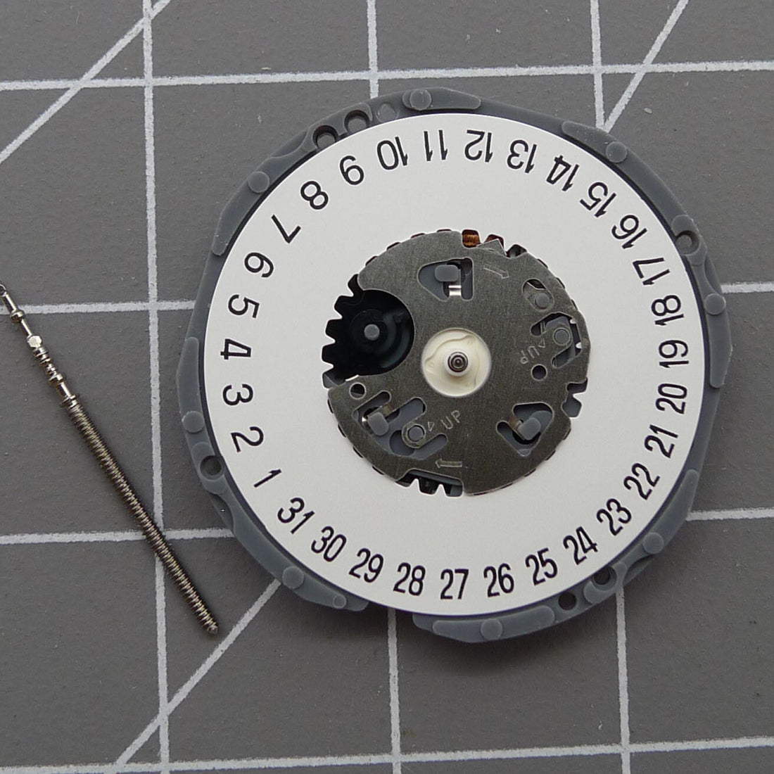 Japan Made Hattori Epson TMI VJ34B quartz watch movement with date window at 6 o?clock