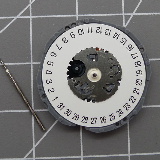 Japan Made Hattori Epson TMI VJ34B quartz watch movement with date window at 6 o?clock