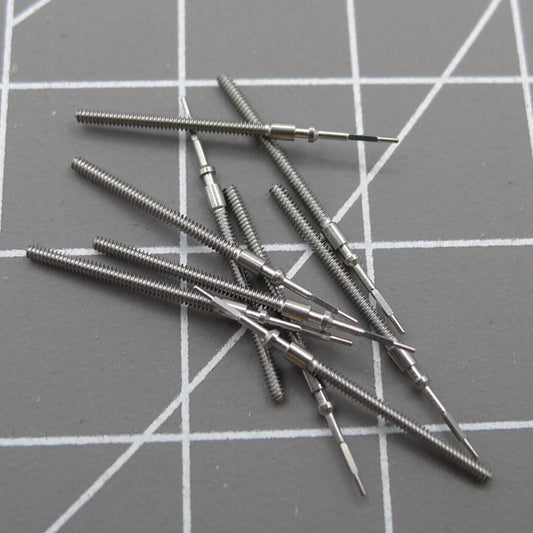 Watch winding stem for Miyota 6S20 and 6S10 movements, precise replacement part for repairs.