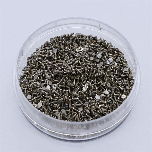Set of 10 generic screws for wheel bridge splint, compatible with China Made 7120 watch movement.
