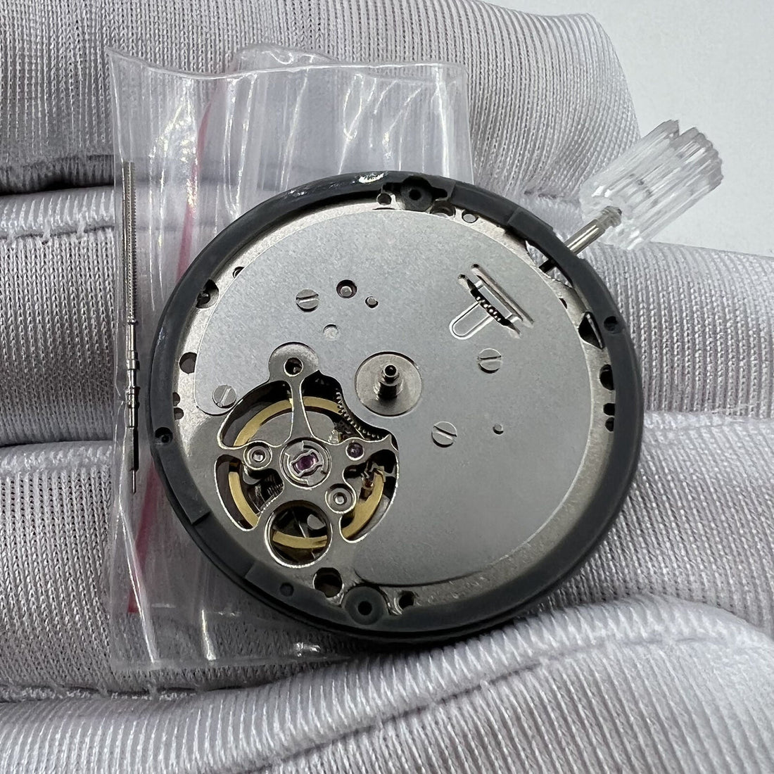 Seiko SII NH38A automatic watch movement, Japan-made precision for reliable timekeeping.