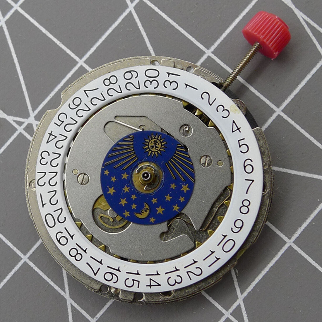 Enhance Your Watch with ISA 1198 Swiss Made Moon Star Phase Quartz Movement