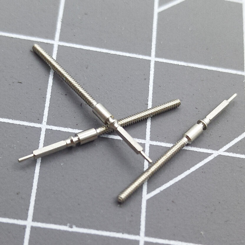 Set of 3 ST25 watch winding stems for Seagull 2503, 2504, 2505 movements, precise fit.